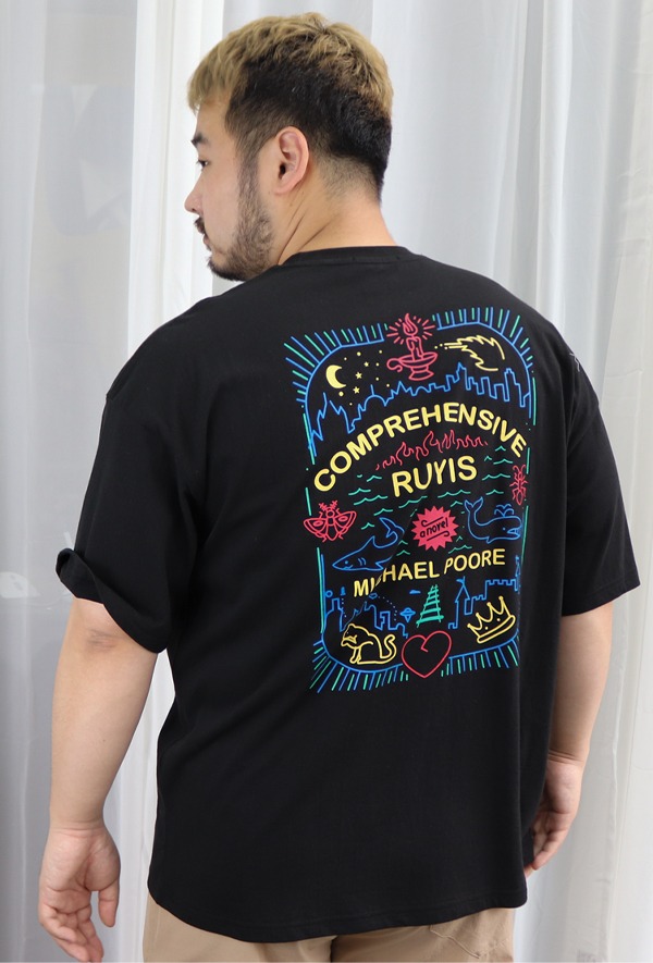 RY 오버핏 루이스 반팔 티셔츠 (2COLORS)